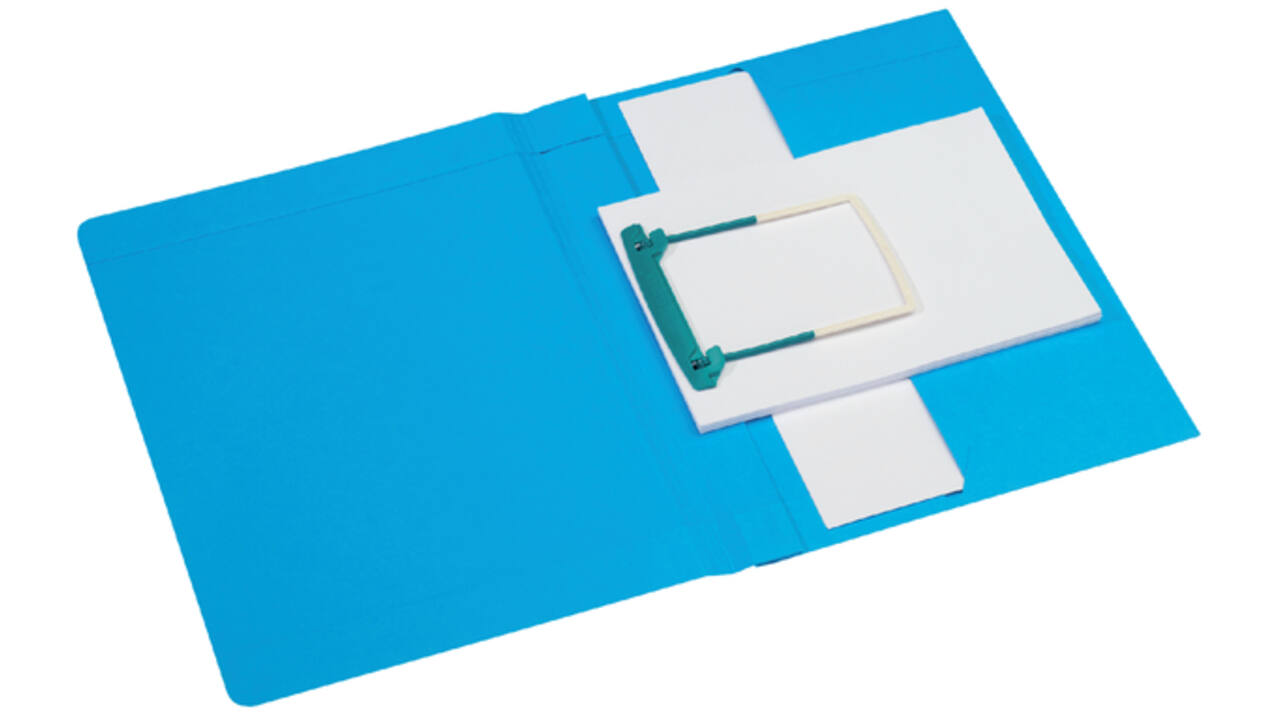 Clipexmap plus Secolor A4 270gr blauw