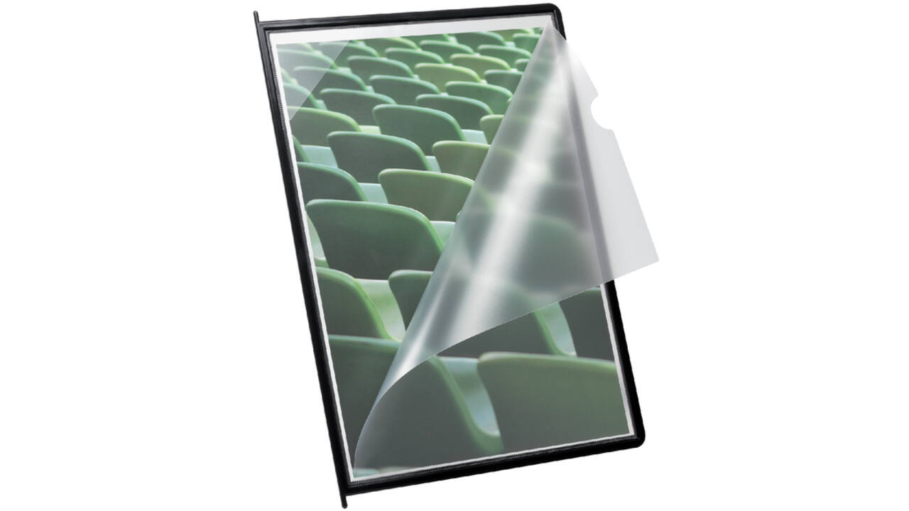 Infotas Djois Flex-O-Frame met pen A4 zwart
