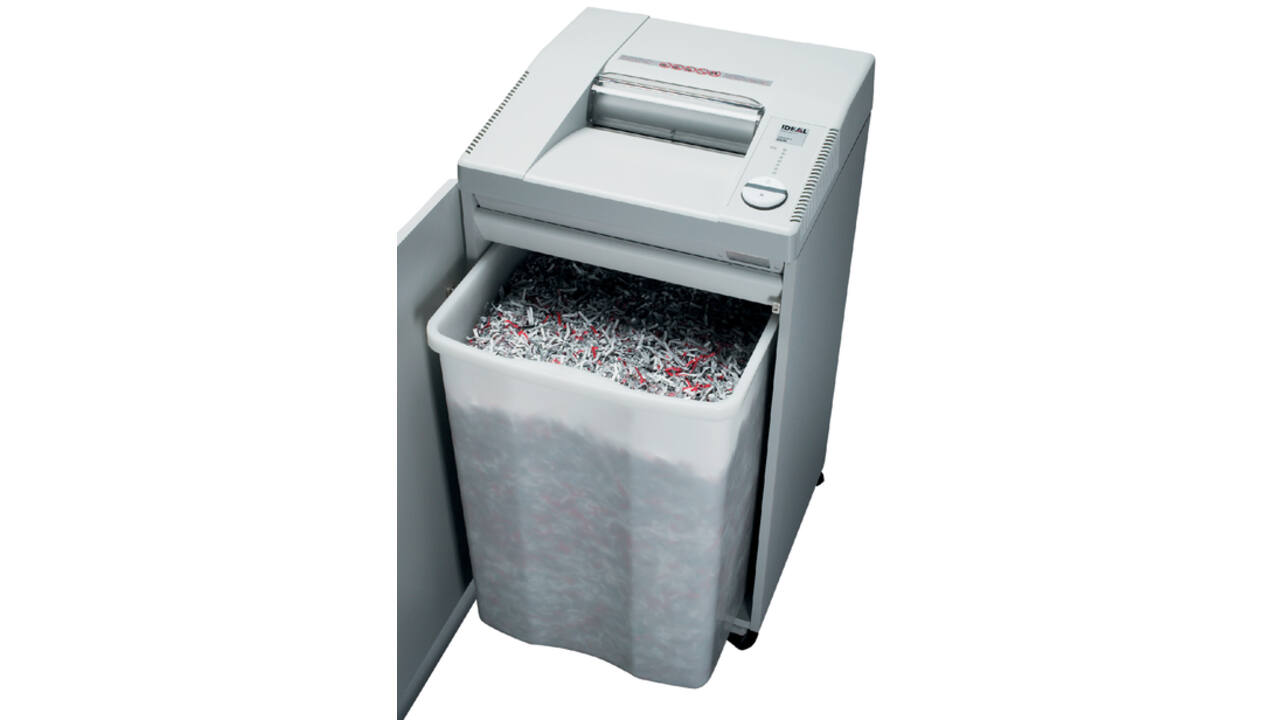 Papiervernietiger IDEAL 2604 snippers 0.8x12mm