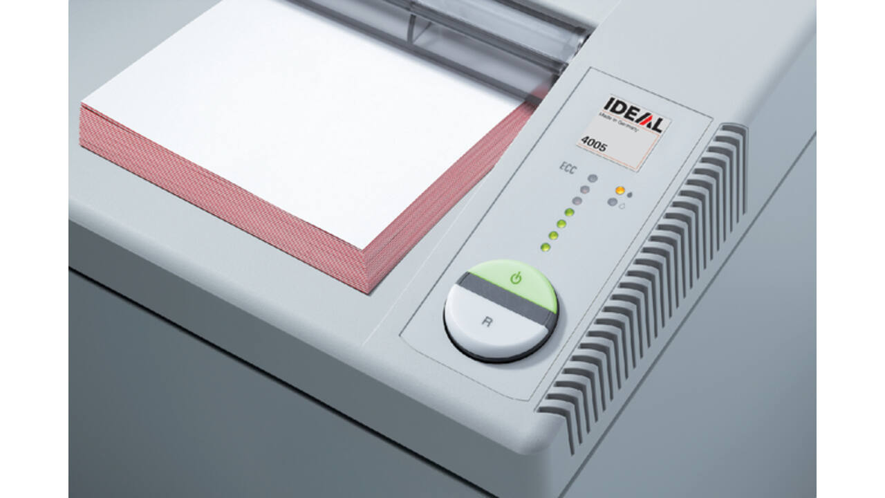 Papiervernietiger IDEAL 4005 snippers 2x15mm