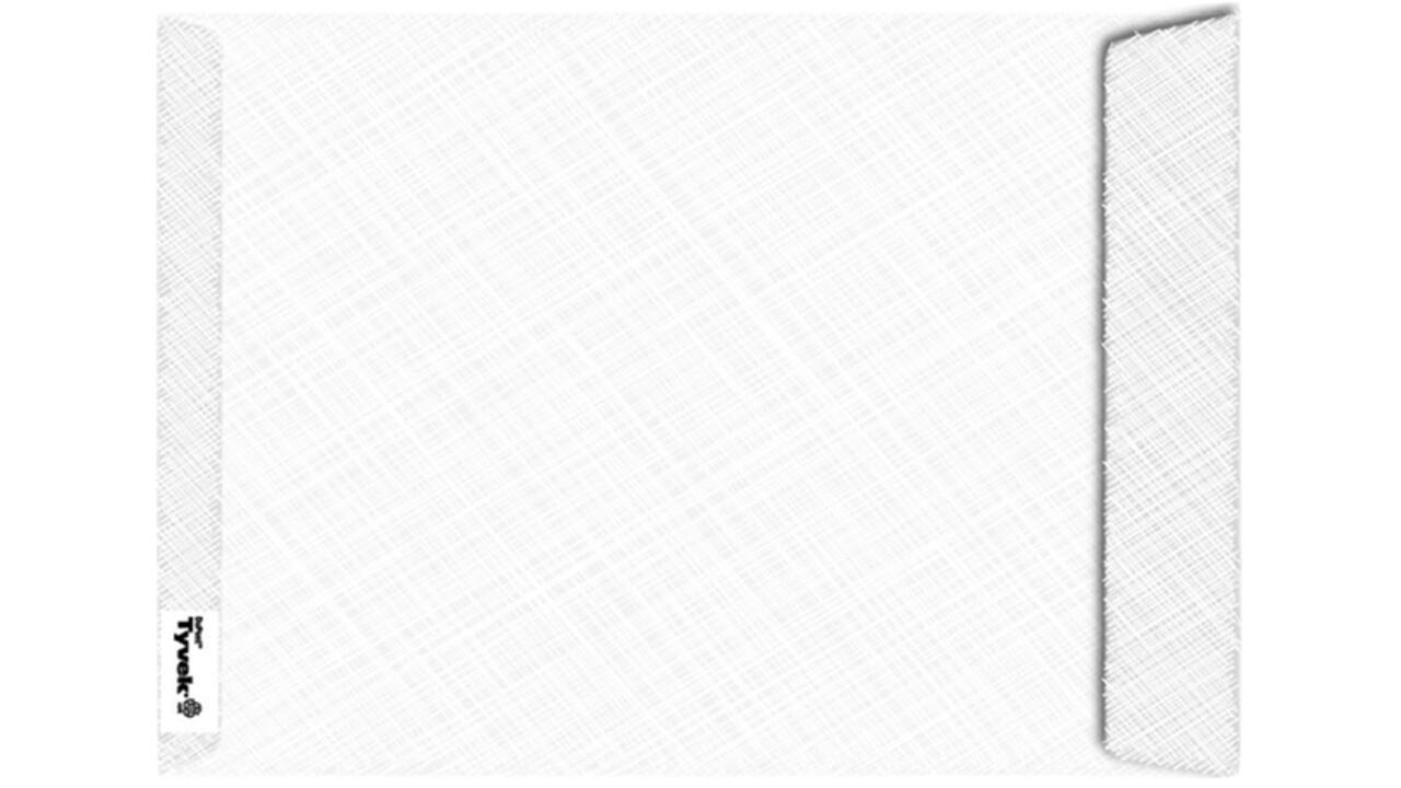 Envelop Tyvek monsterzak B4 250x330x38mm 70gr wit doos à 100 stuks