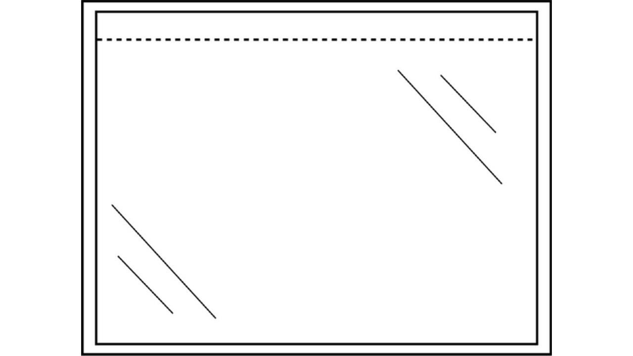Paklijstenvelop CleverPack zelfklevend onbedrukt 165x112mm pak à 100 stuks