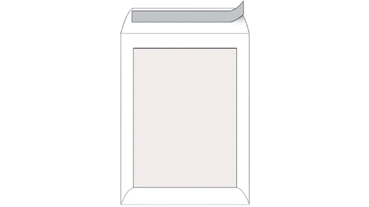 Envelop Quantore bordrug EA4 220x312mm zelfkl. wit 100stuks