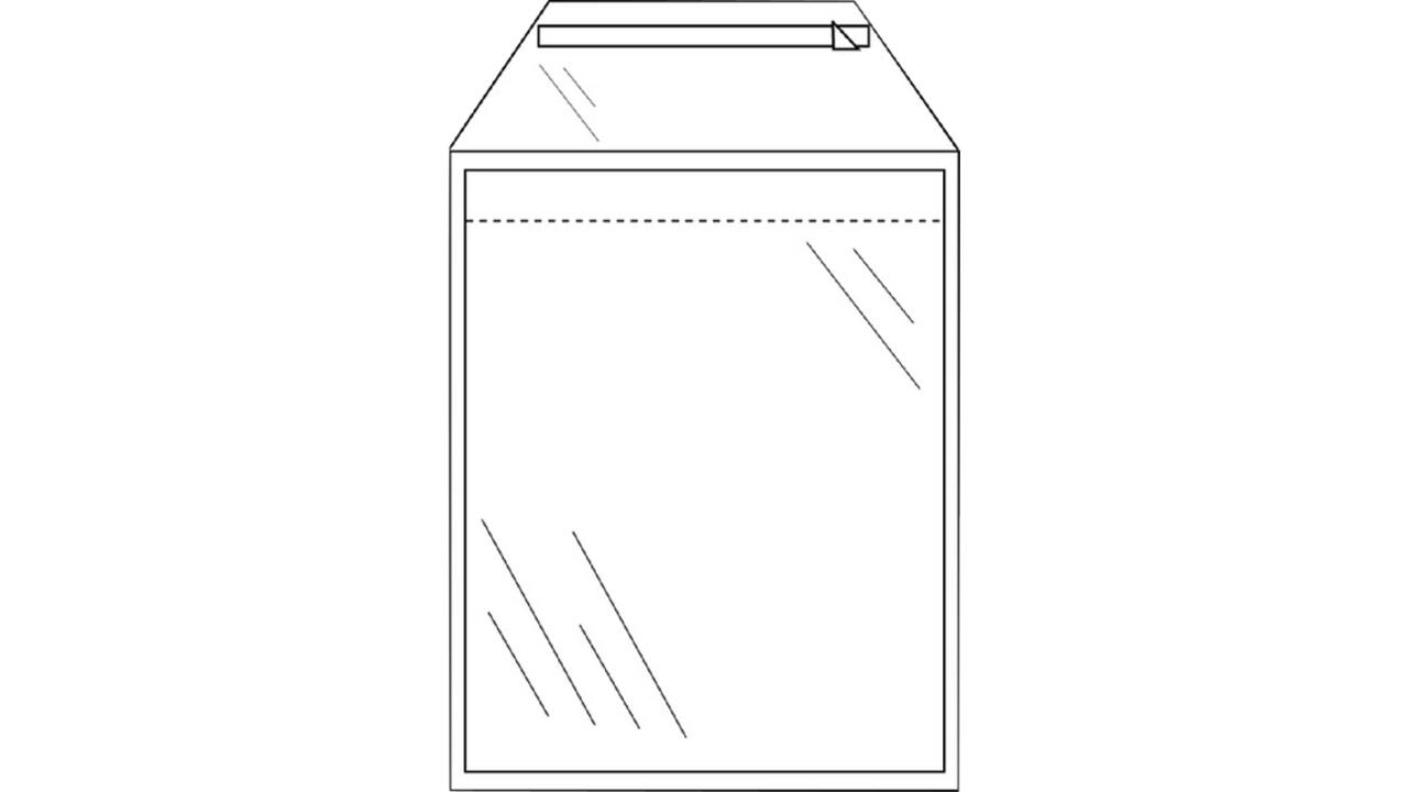 Envelop CleverPack akte A4 220x300mm zelfklevend transparant pak à 50 stuks
