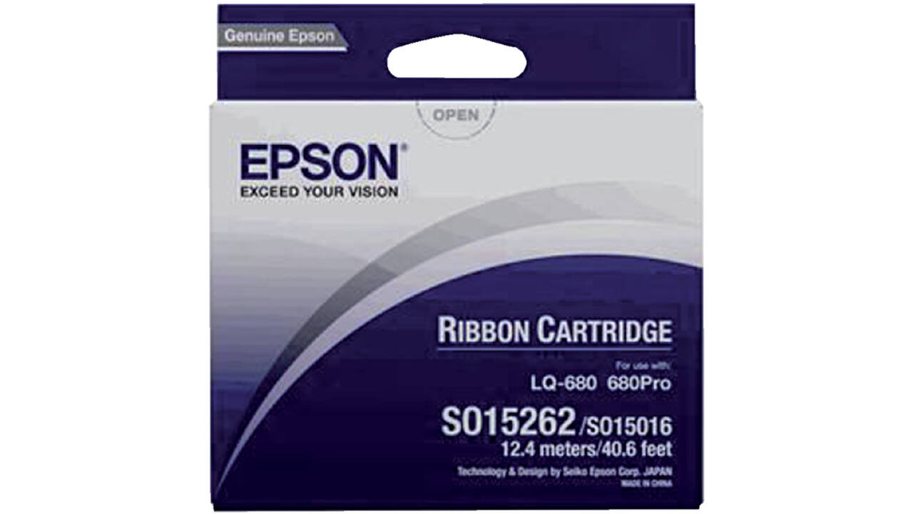 Lint Epson S015262 voor LQ-670 nylon zwart