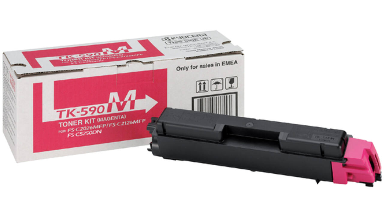 Toner Kyocera TK-590M rood