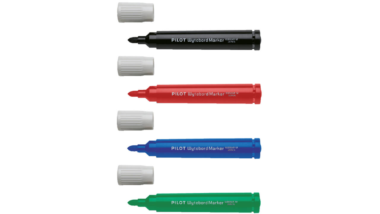Viltstift PILOT 5071 whiteboard WBMAR rond medium rood