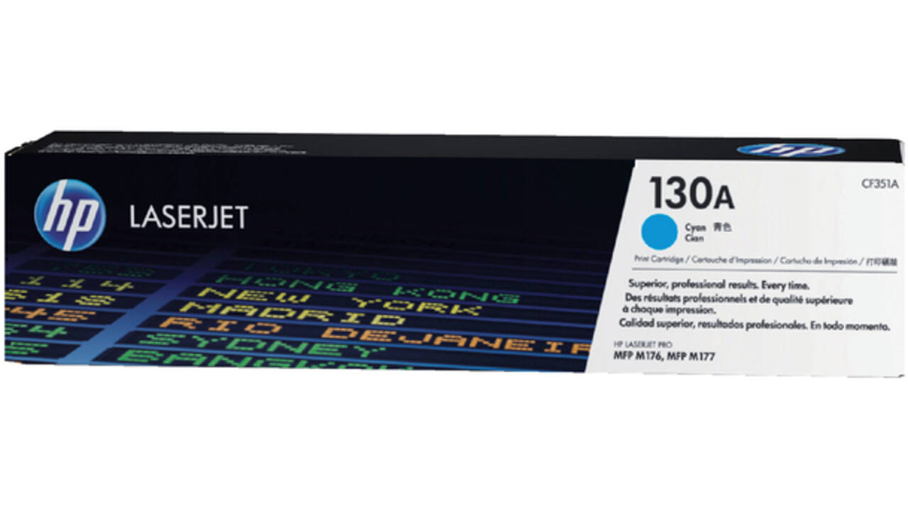 Tonercartridge HP CF351A 130A blauw