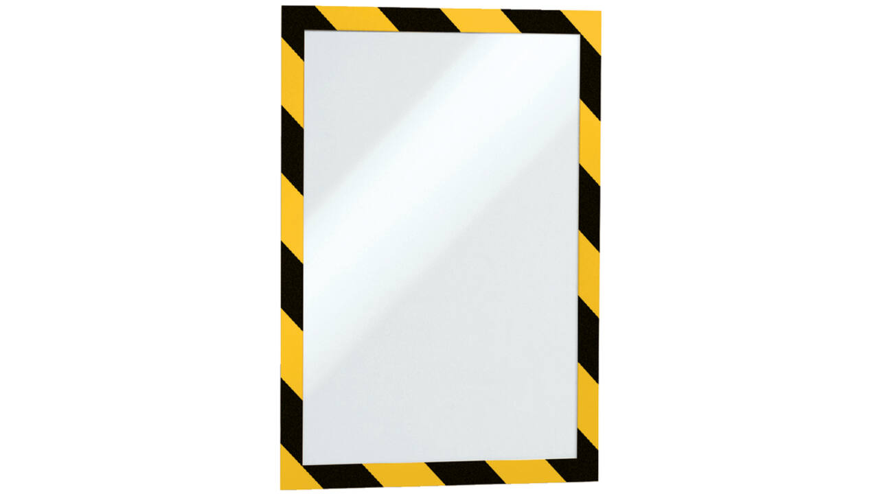 Duraframe Durable 4945130 security A4 magneet geel/zwart