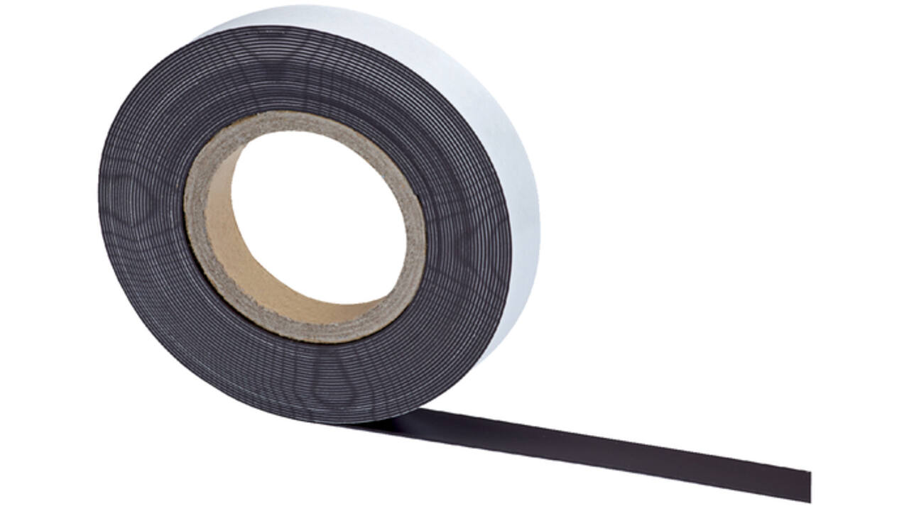 Magneetband MAUL 10mx35mmx1mm zelfklevend
