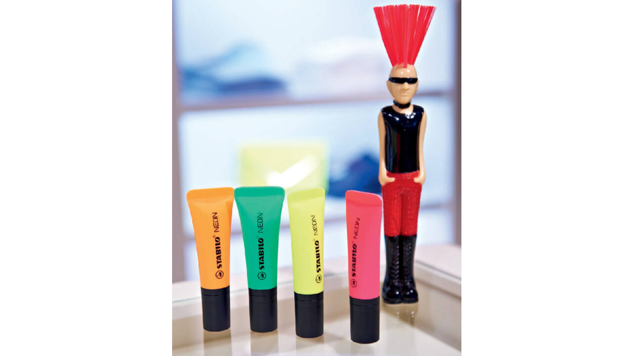 Markeerstift STABILO 72/24 neon geel