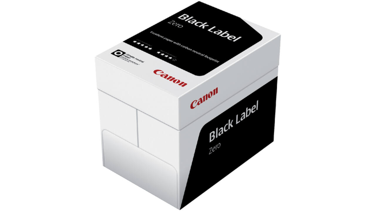 Kopieerpapier Canon Black Label Zero A4 80gr wit 500vel