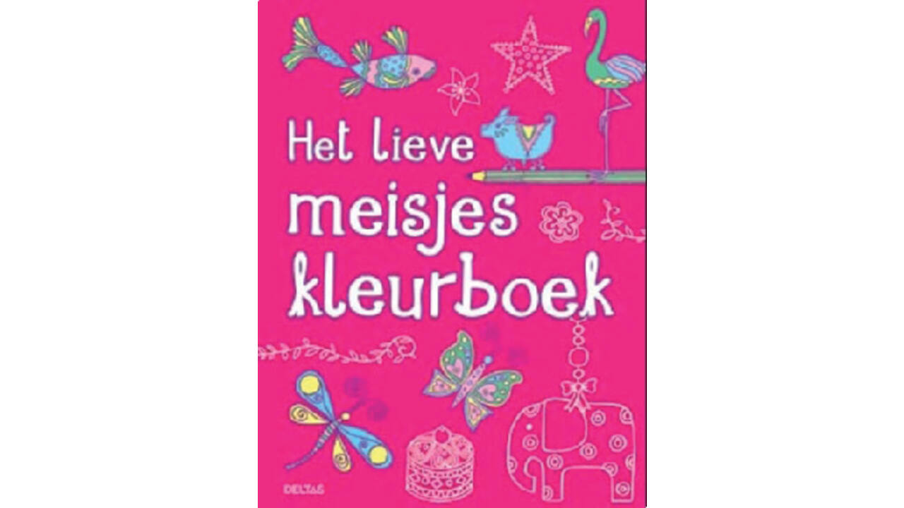 Kleurboek Deltas het lieve meisje kleurbooek