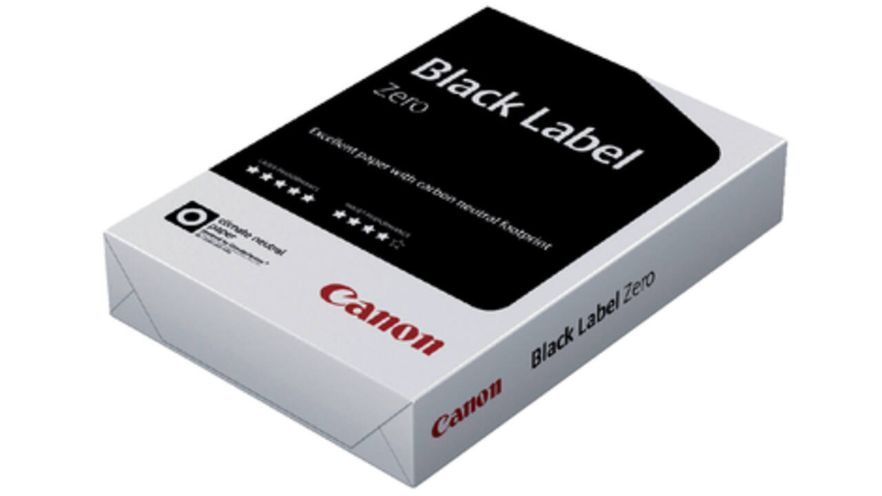 Kopieerpapier Canon Black Label Zero A4 80gr wit 500vel