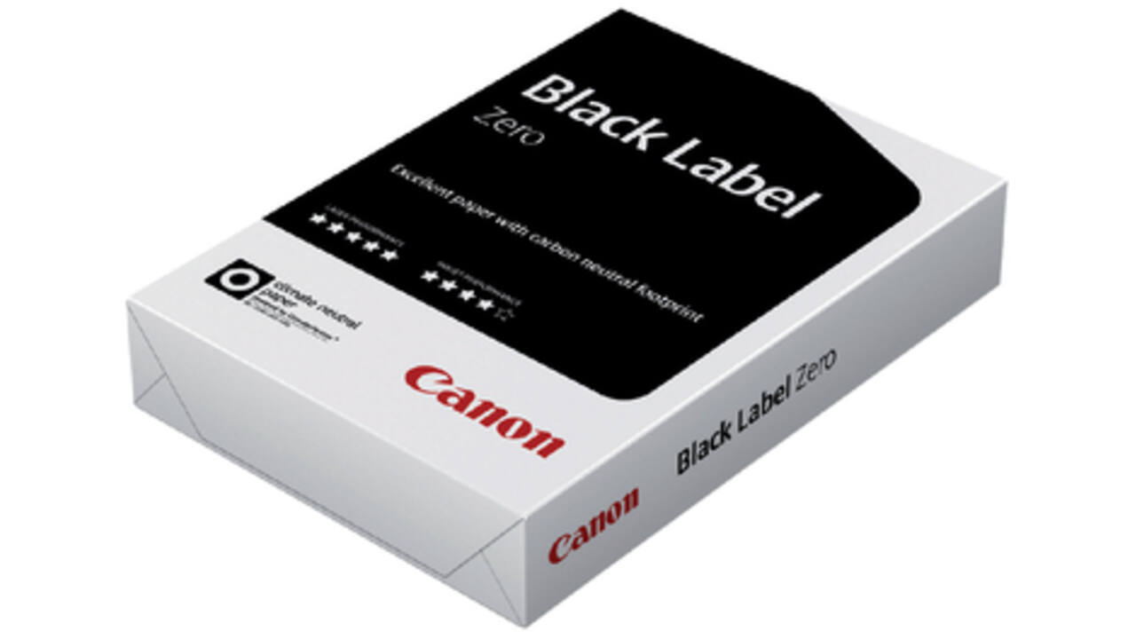 Kopieerpapier Canon Black Label Zero A4 75gr wit 500vel