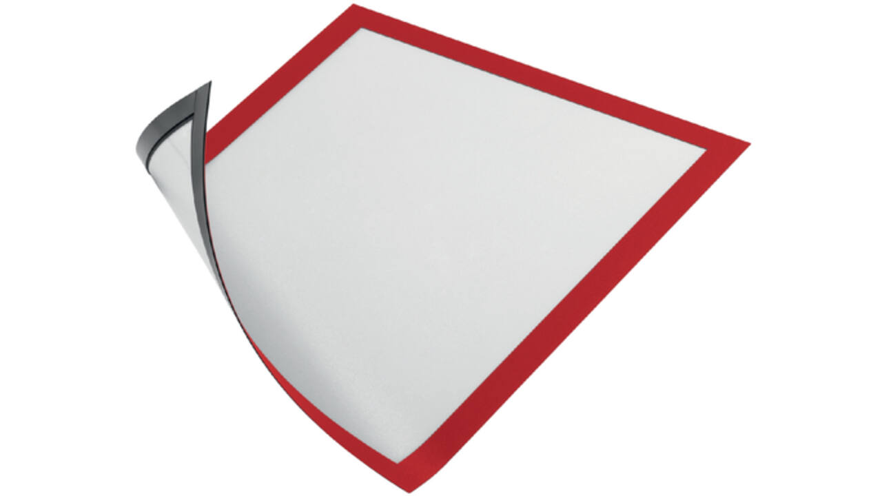 Duraframe Durable 486903 magnetisch A4 rood