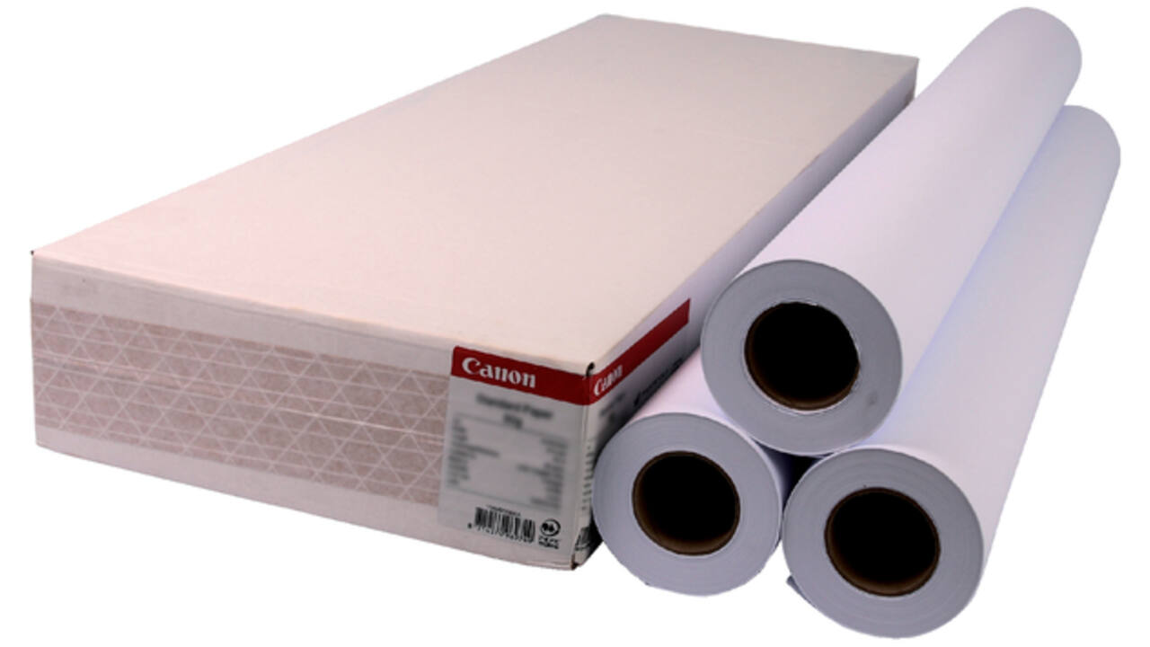 Inkjetpapier Canon 610mmx50m 90gr standaard
