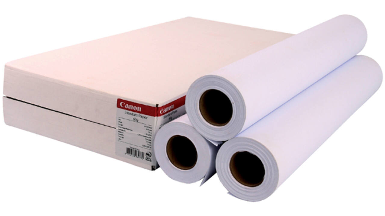 Inkjetpapier Canon 610mmx50m 80gr standaard