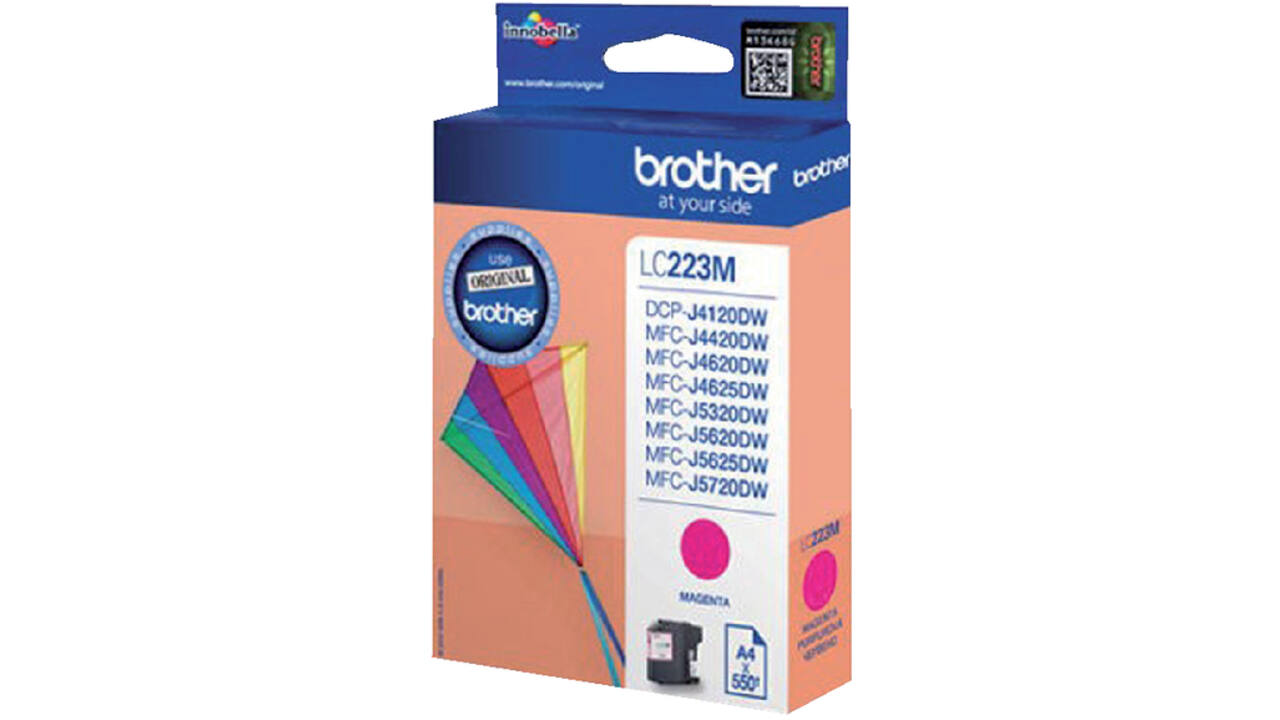 Inktcartridge Brother LC-223M rood
