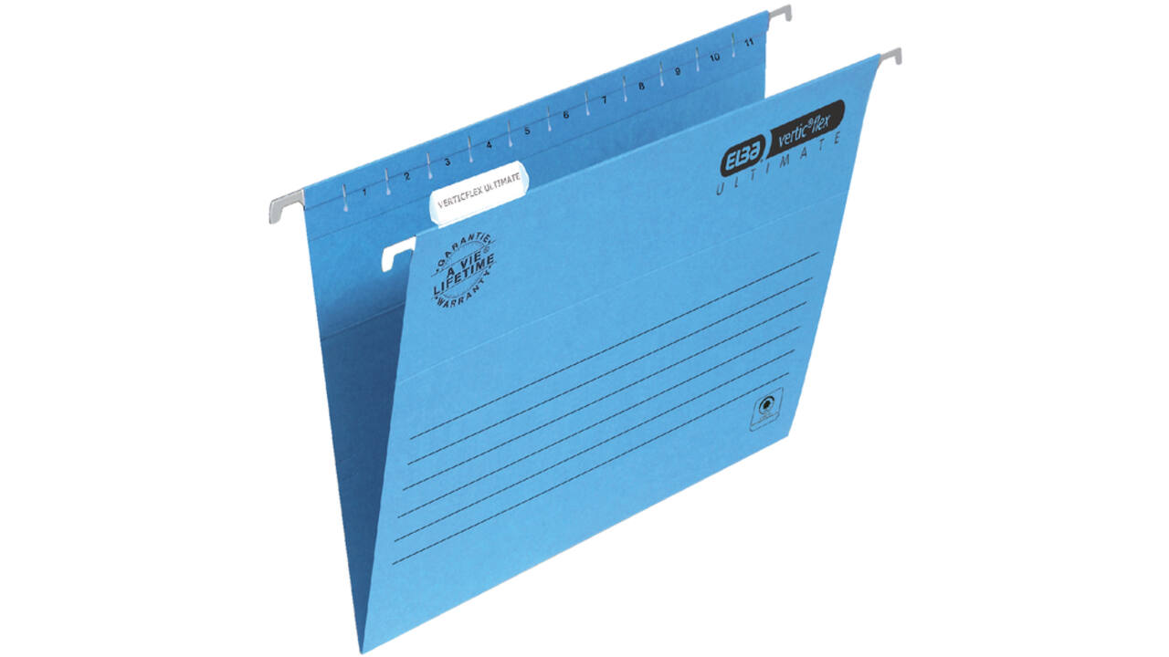 Hangmap Elba Verticflex Ultimate A4 V-bodem blauw