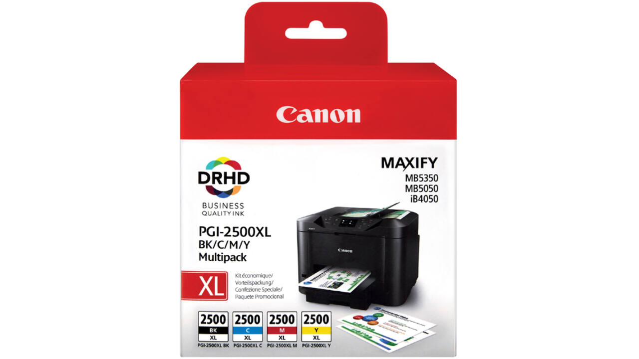 Inktcartridge Canon PGI-2500XL zwart + kleur