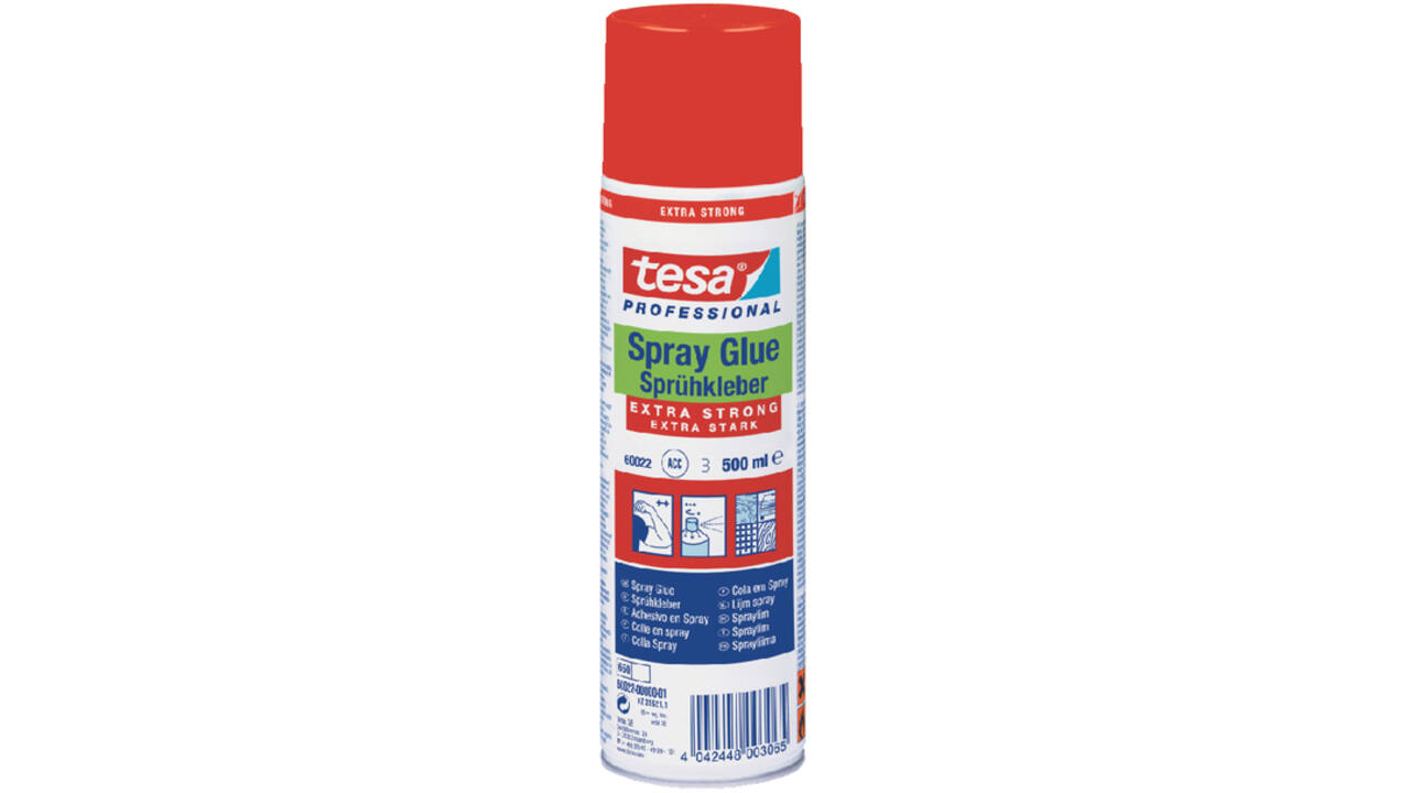 Lijmspray tesa® extra strong permanent 500ml