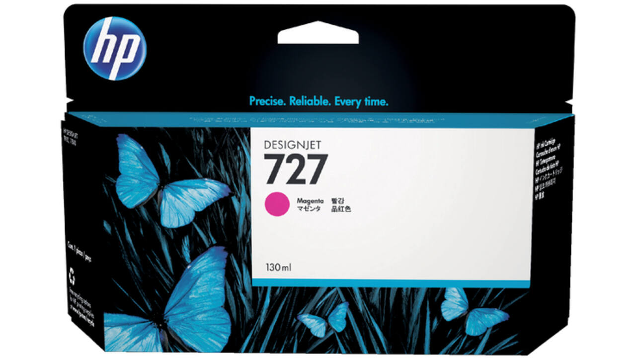 Inktcartridge HP B3P20A 727 rood