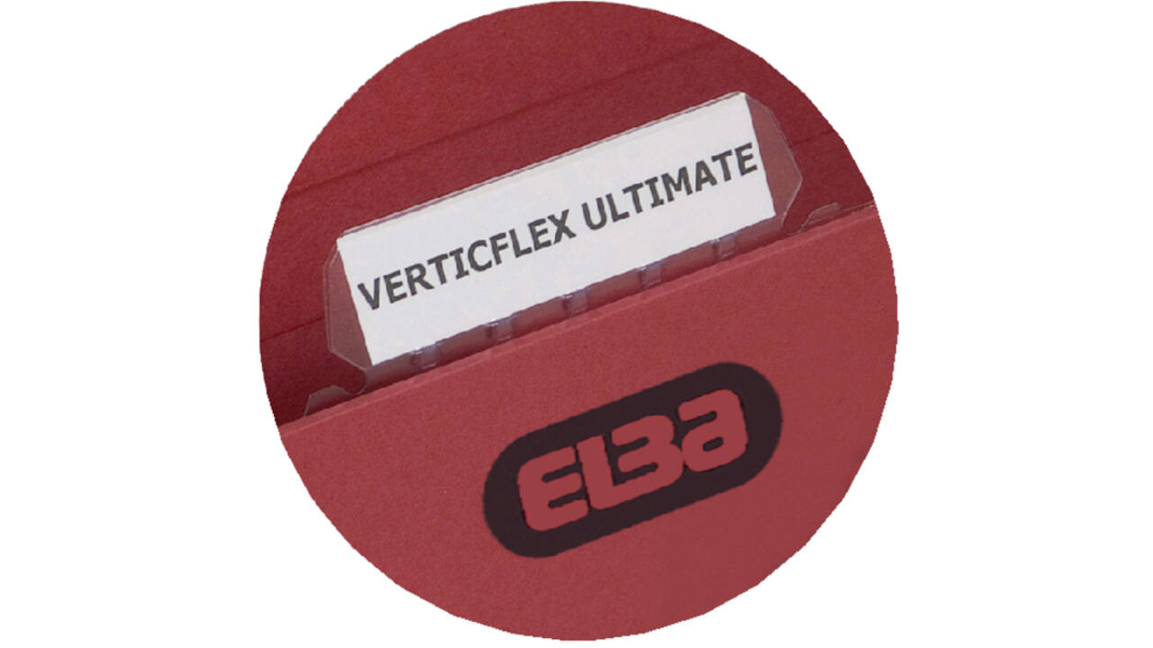 Ruiters Elba tbv vertiflex hangmappen 50mm transparant