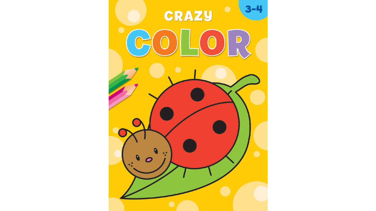 Kleurboek Deltas Crazy color 3-4 jaar