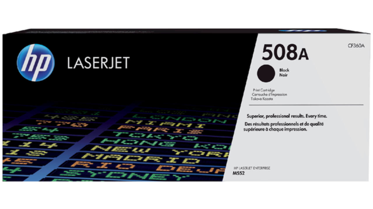 Tonercartridge HP CF360A 508A zwart