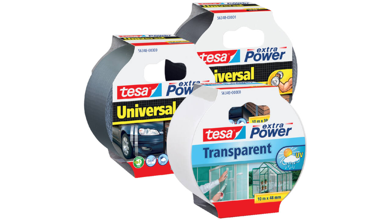 Duct tape tesa® extra Power Universal 10mx50mm grijs