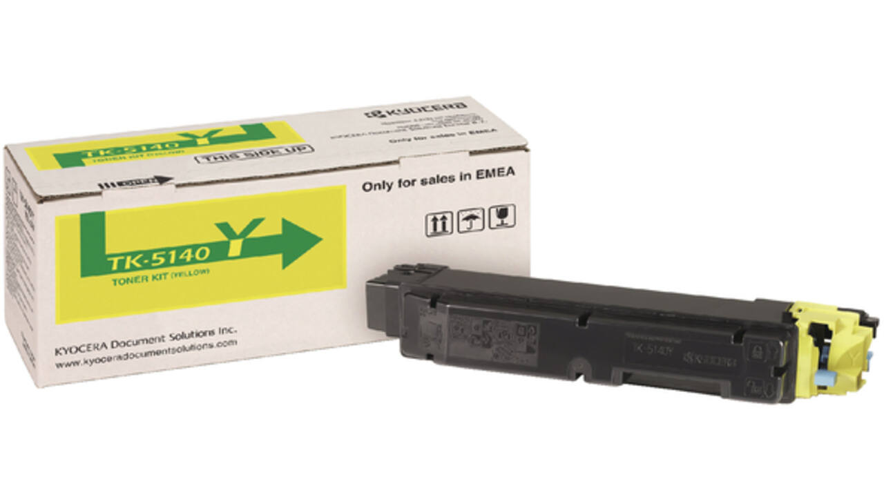 Toner Kyocera TK-5140Y geel