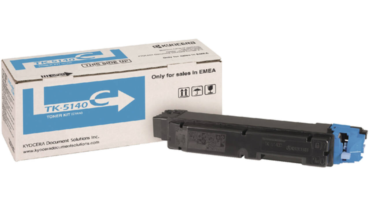 Toner Kyocera TK-5140C blauw
