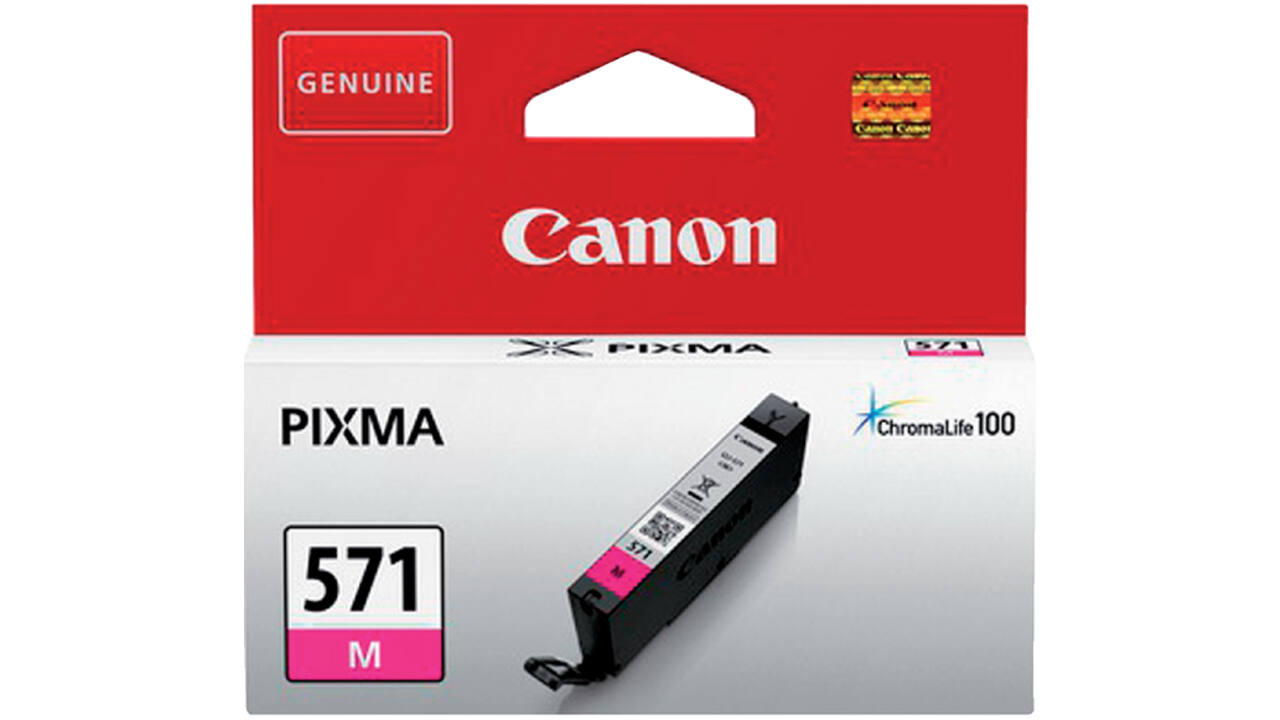 Inktcartridge Canon CLI-571 rood