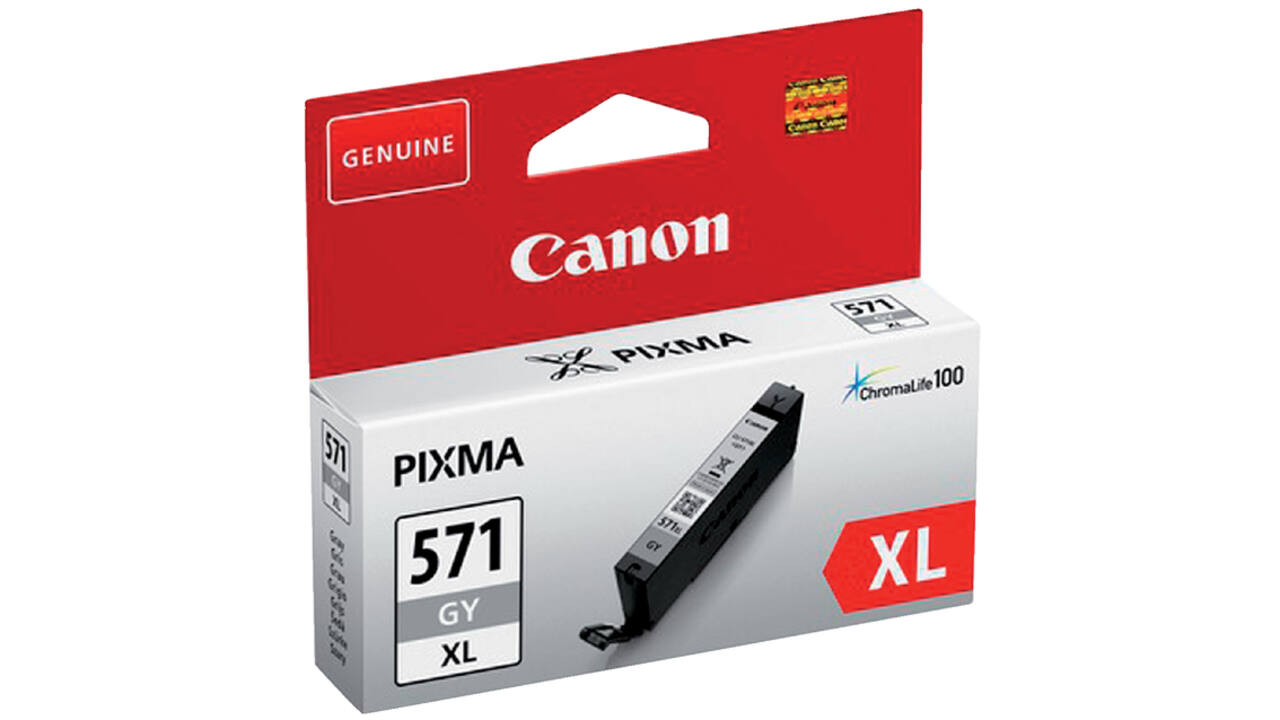Inktcartridge Canon CLI-571XL grijs
