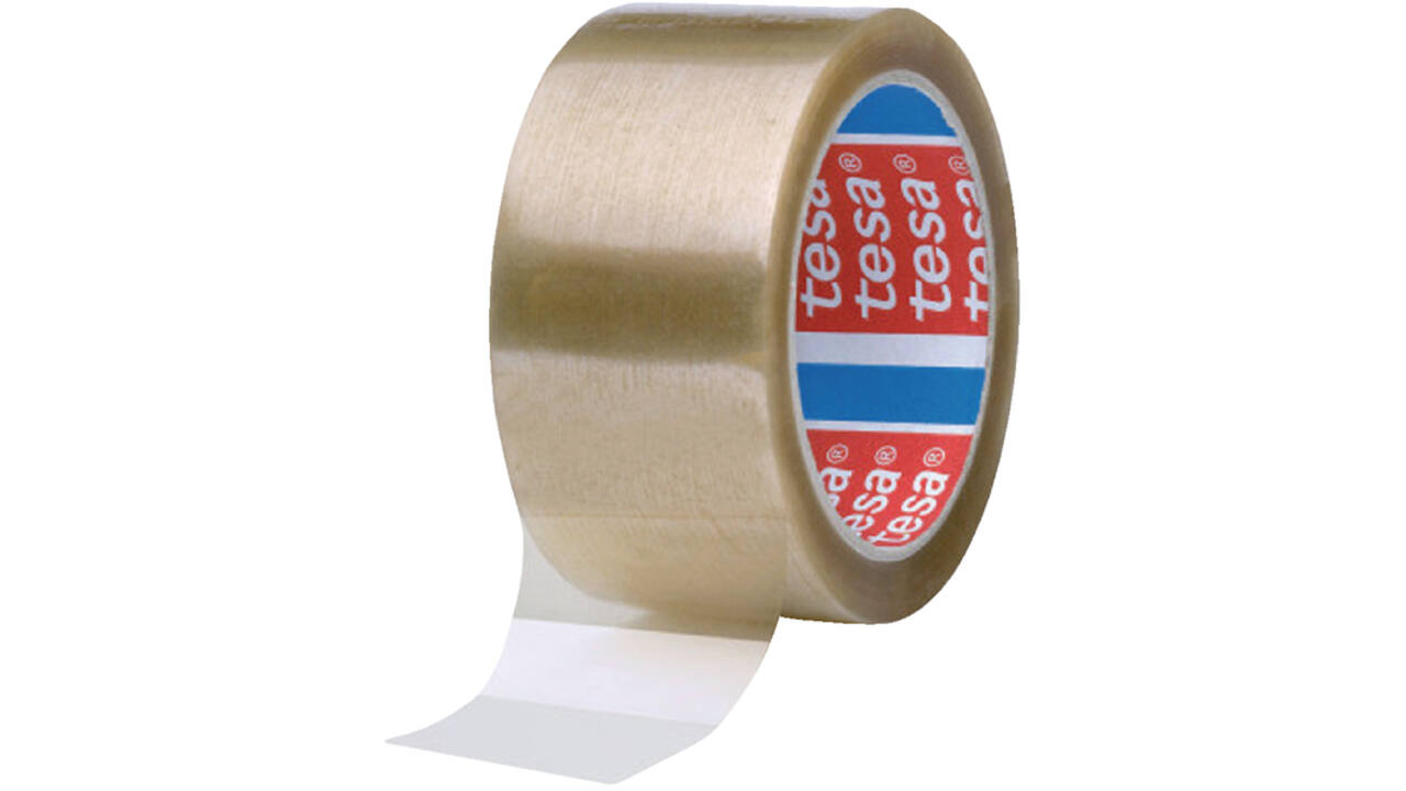 Verpakkingstape Tesa 4089 50mmx66m transparant PP