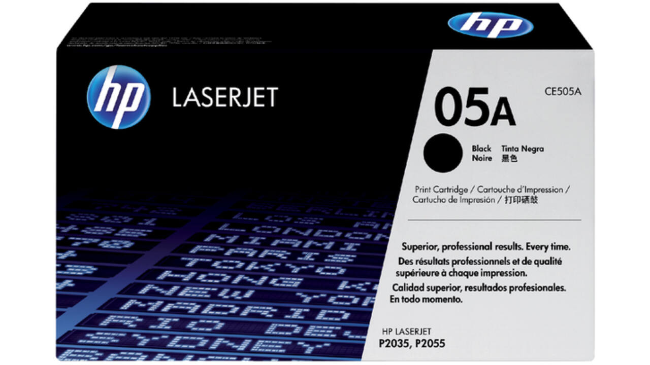 Tonercartridge HP CE505A 05A zwart