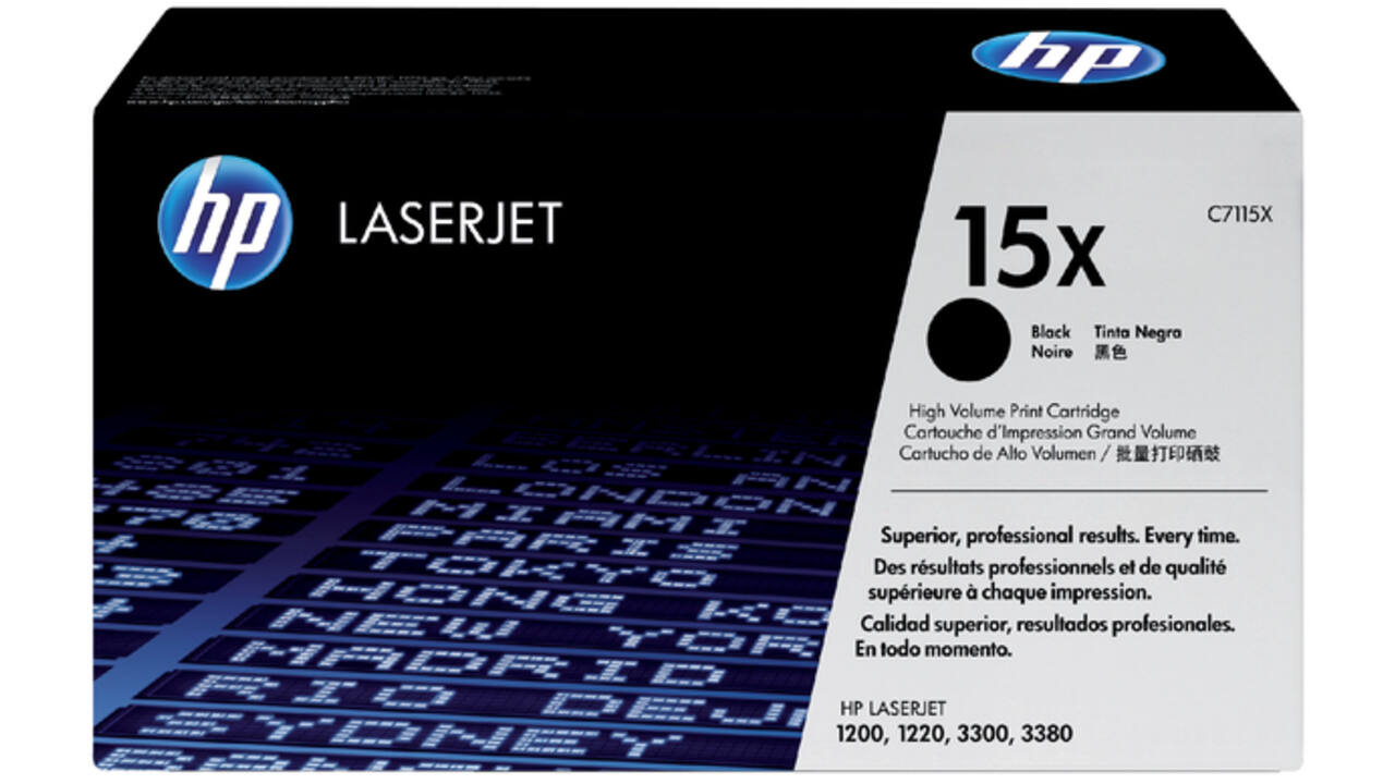 Tonercartridge HP C7115X 15X zwart