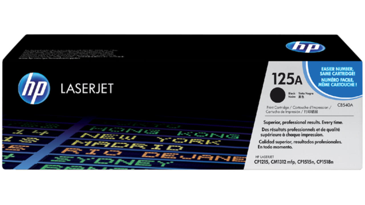 Tonercartridge HP CB540A 125A zwart