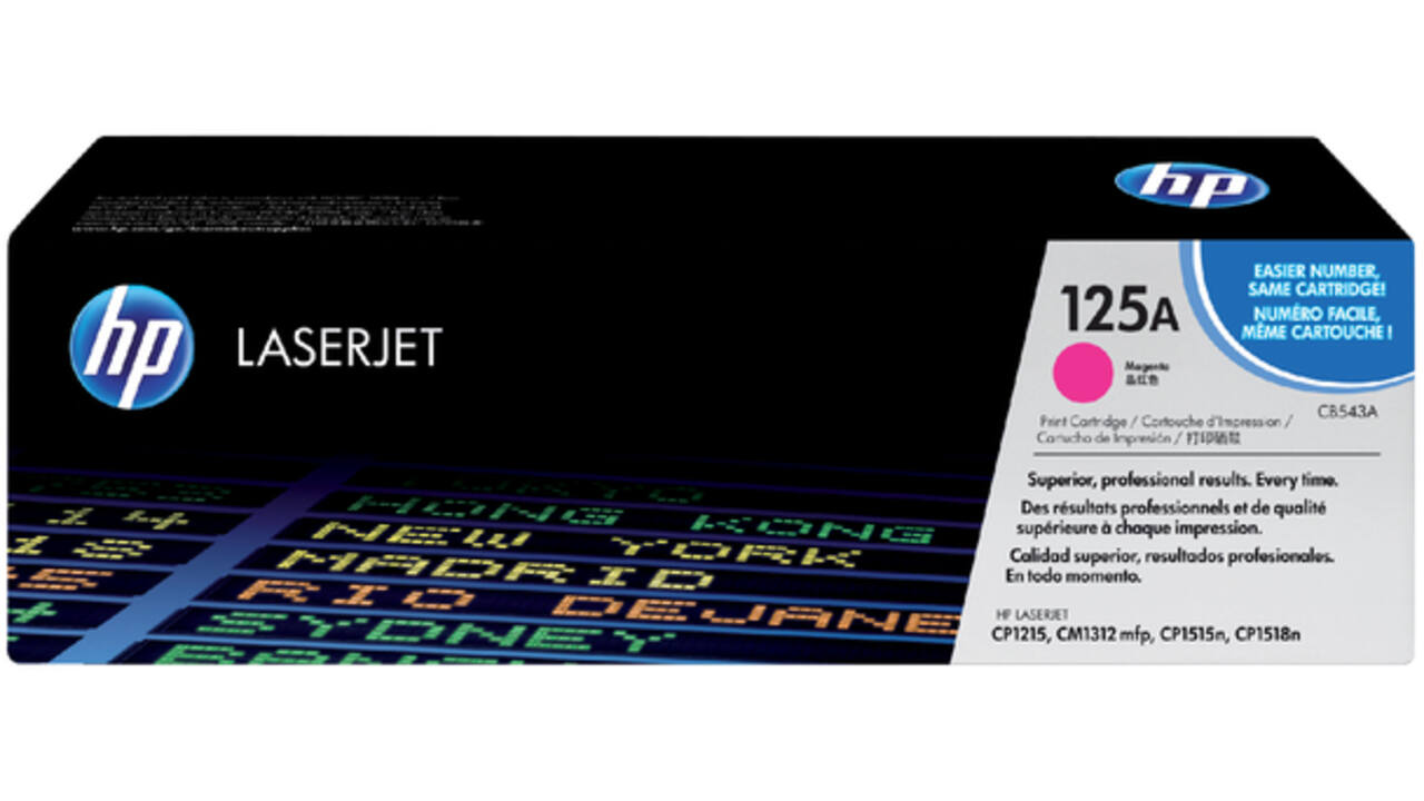 Tonercartridge HP CB543A 125A rood