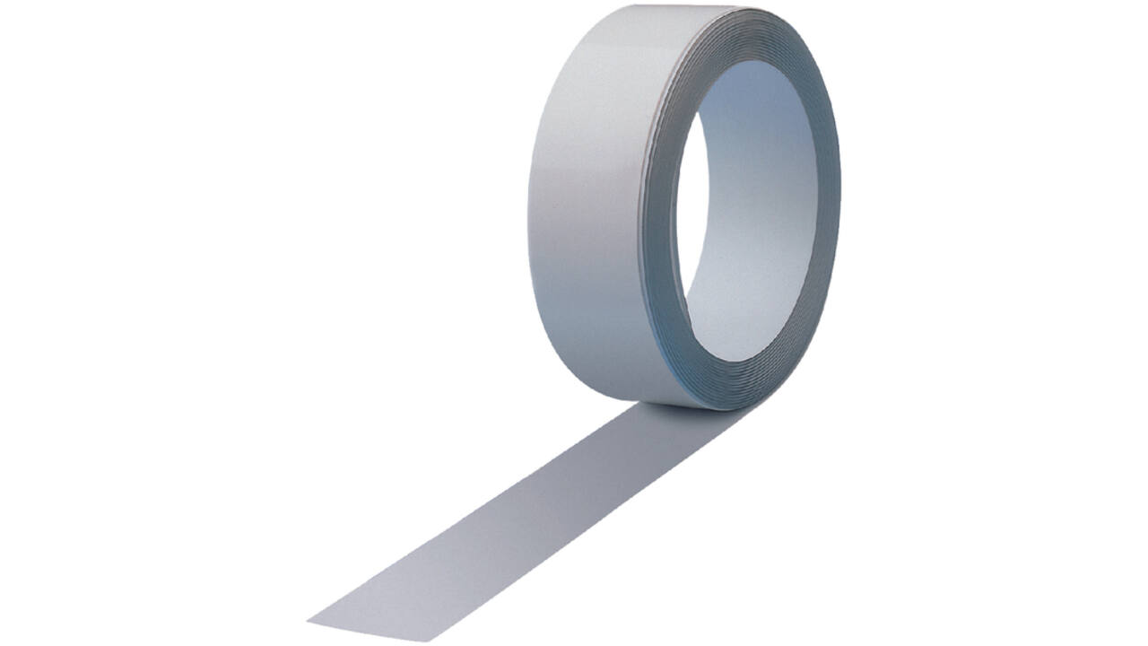 Metaalband MAUL 25mx35mm zelfklevend wit knipbaar