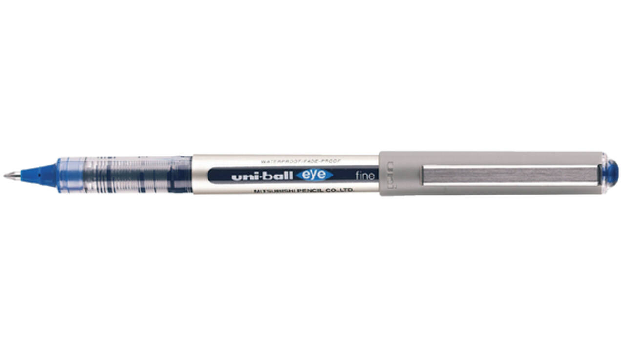 Rollerpen Uni-ball Eye 157B fijn blauw