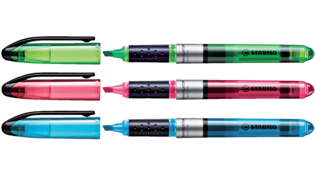 Markeerstift STABILO Navigator 545/56 roze