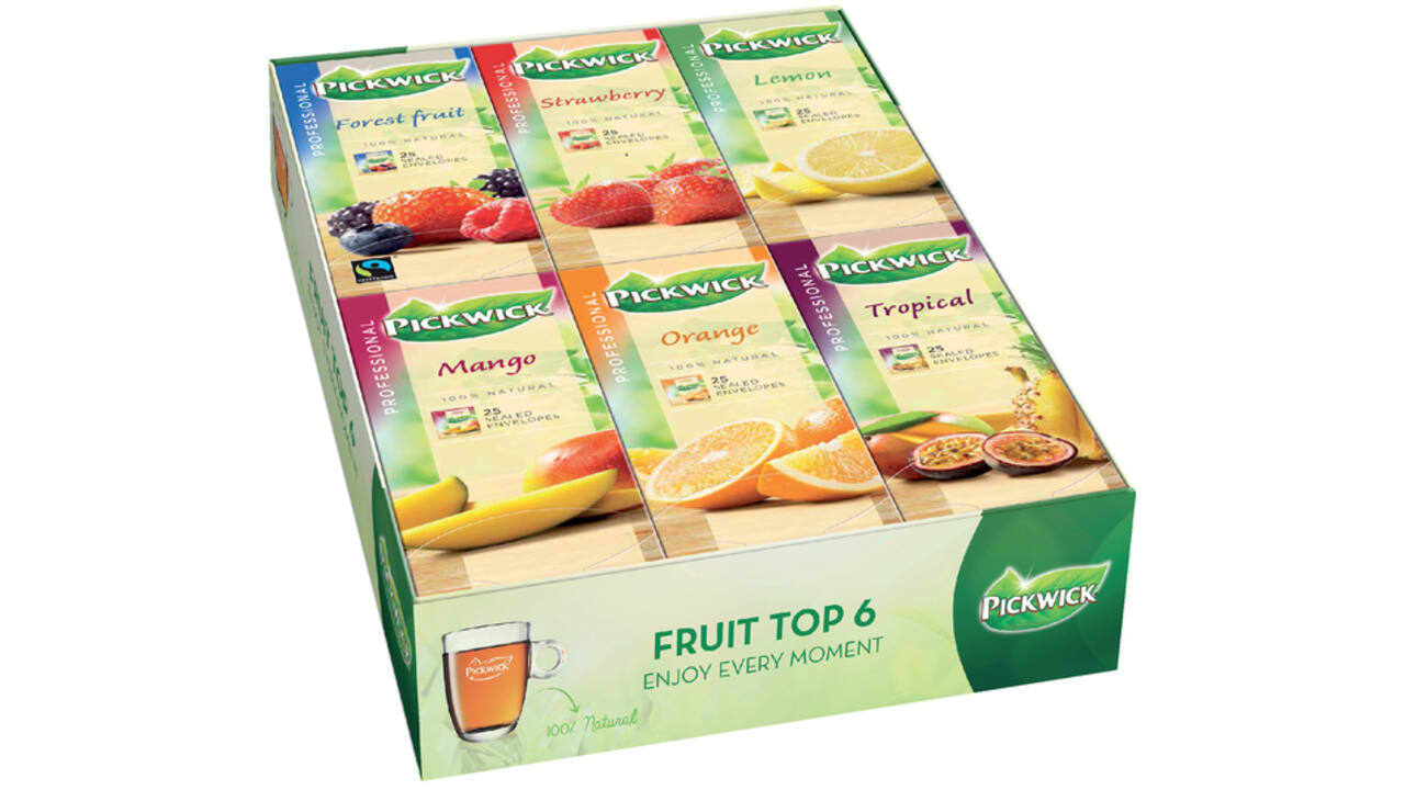Thee Pickwick multipack original 6x25st fruit