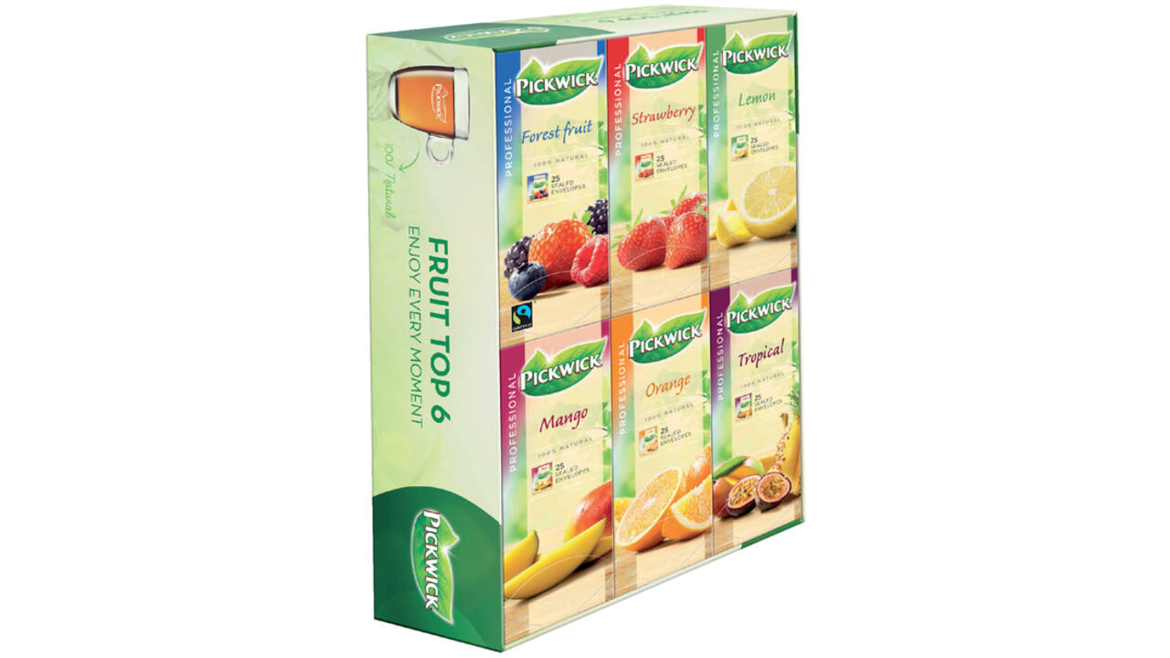Thee Pickwick multipack original 6x25st fruit