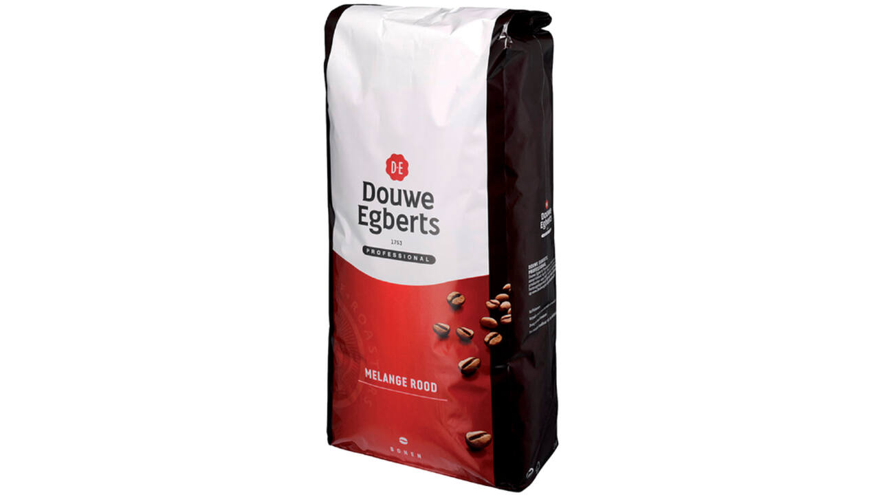 Koffie Douwe Egberts bonen Melange Rood 3kg