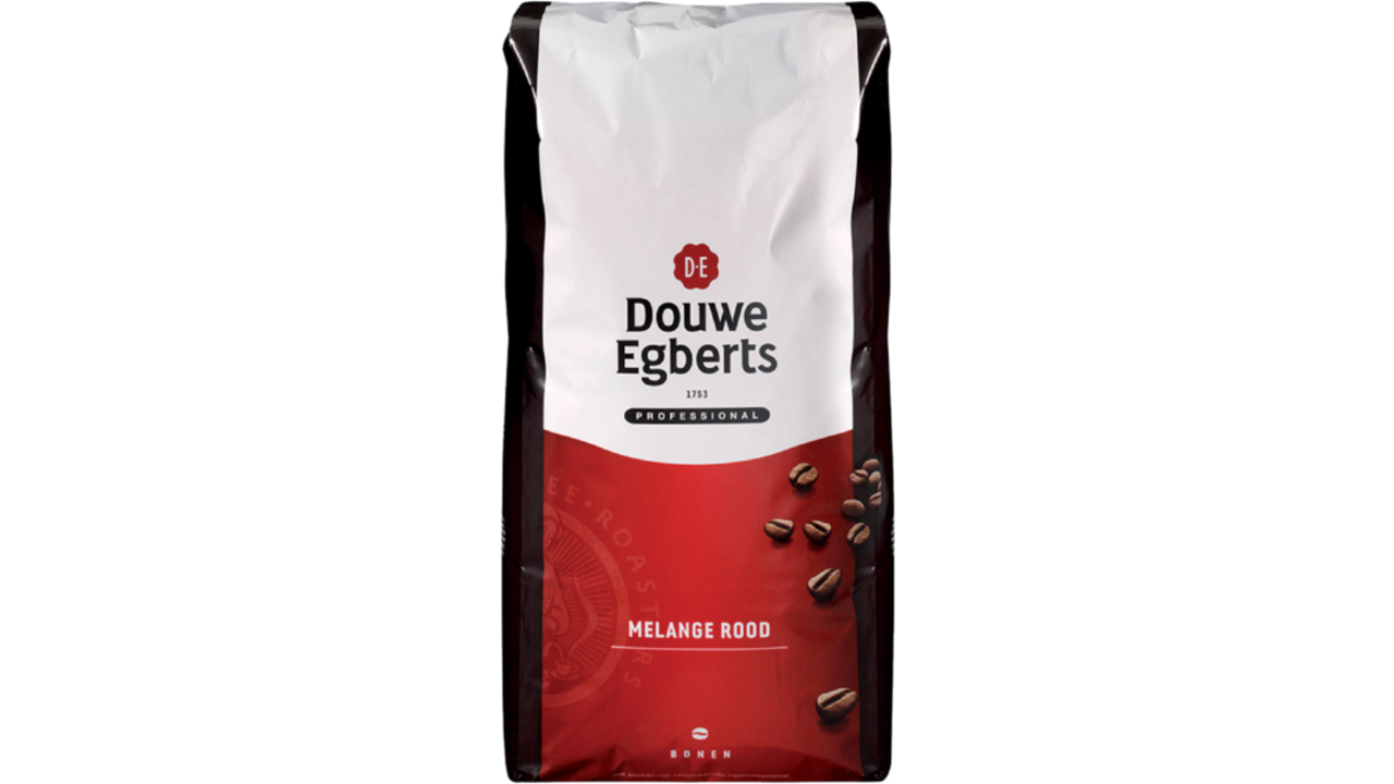 Koffie Douwe Egberts bonen Melange Rood 3kg
