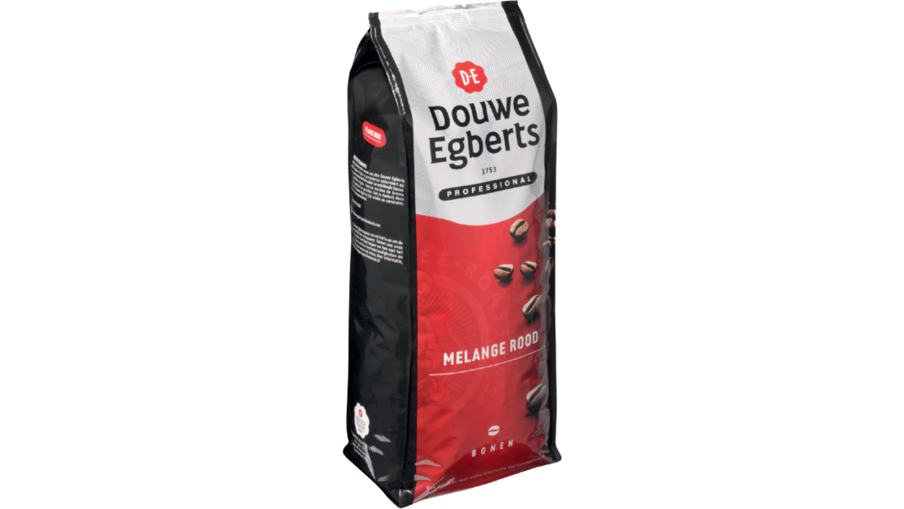 Koffie Douwe Egberts bonen Melange Rood 1kg