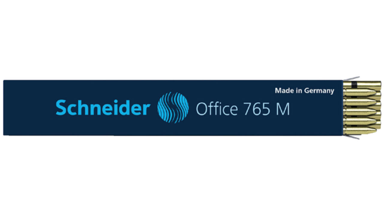 Balpenvulling Schneider 765 Office medium zwart