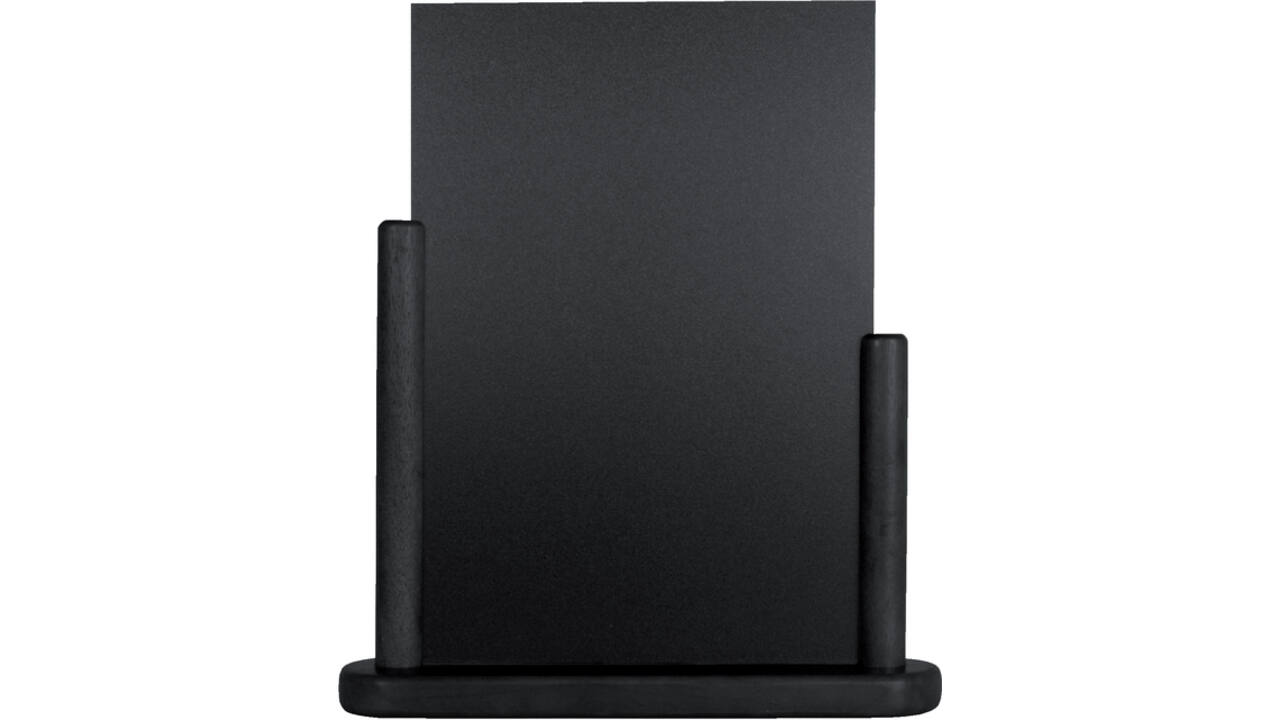 Krijtbord Securit 23x20x6cm zwart hout